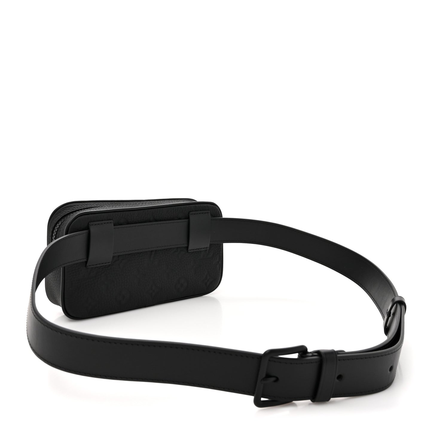Taurillon Monogram Uniformes Solar Ray Soft Pochette Volga Belt Bag Black