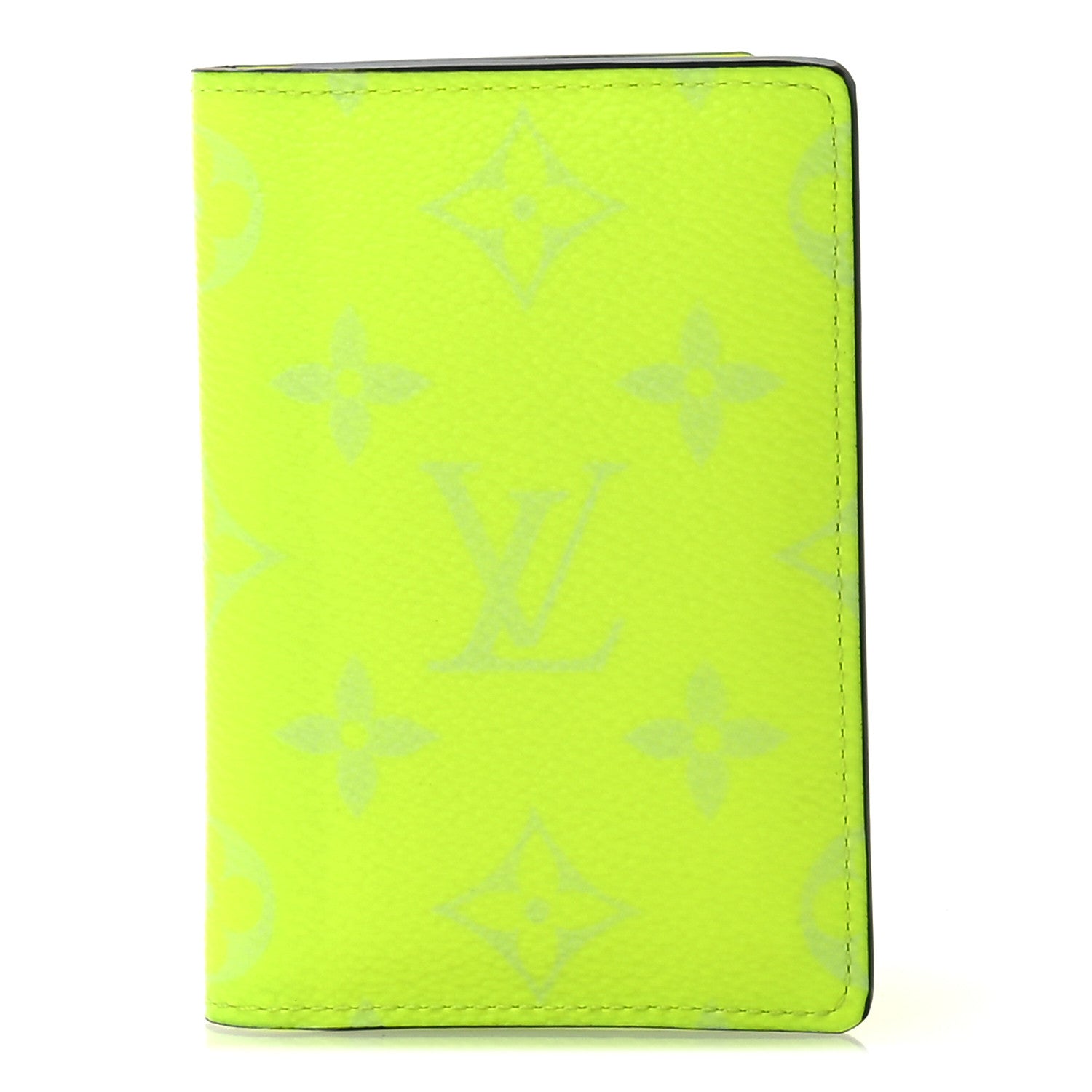 Louis Vuitton Taigarama Pocket Organizer Neon Yellow 1 of 6