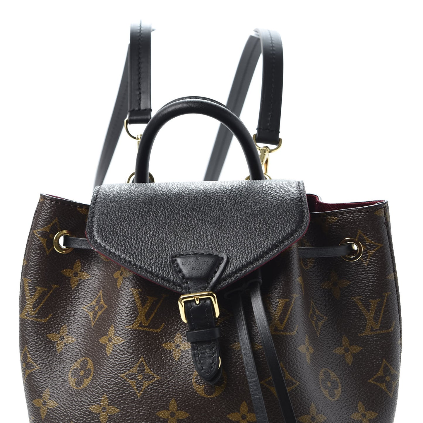 Monogram BB Montsouris NM Backpack Black