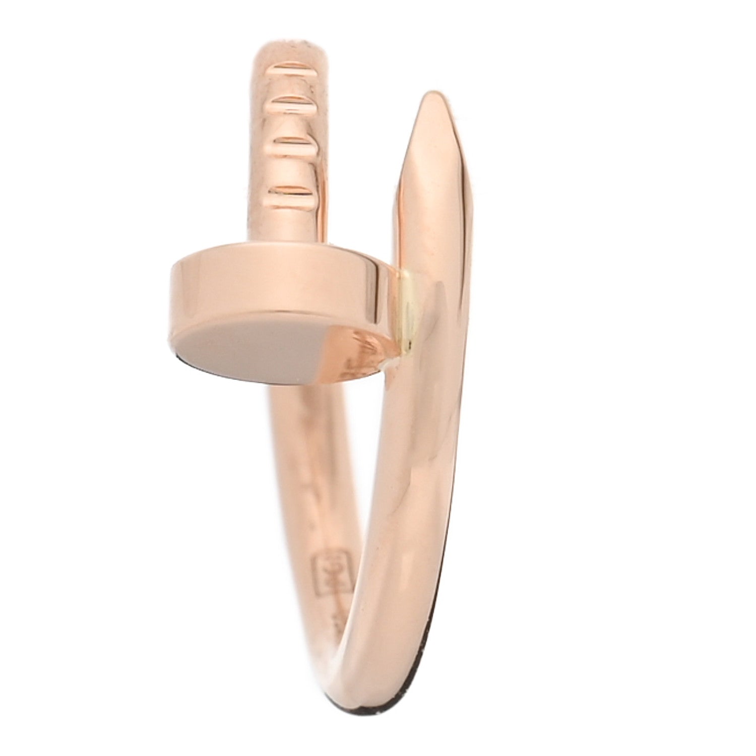 Cartier 18K Pink Gold Juste Un Clou Single Hoop Earring 1 of 5