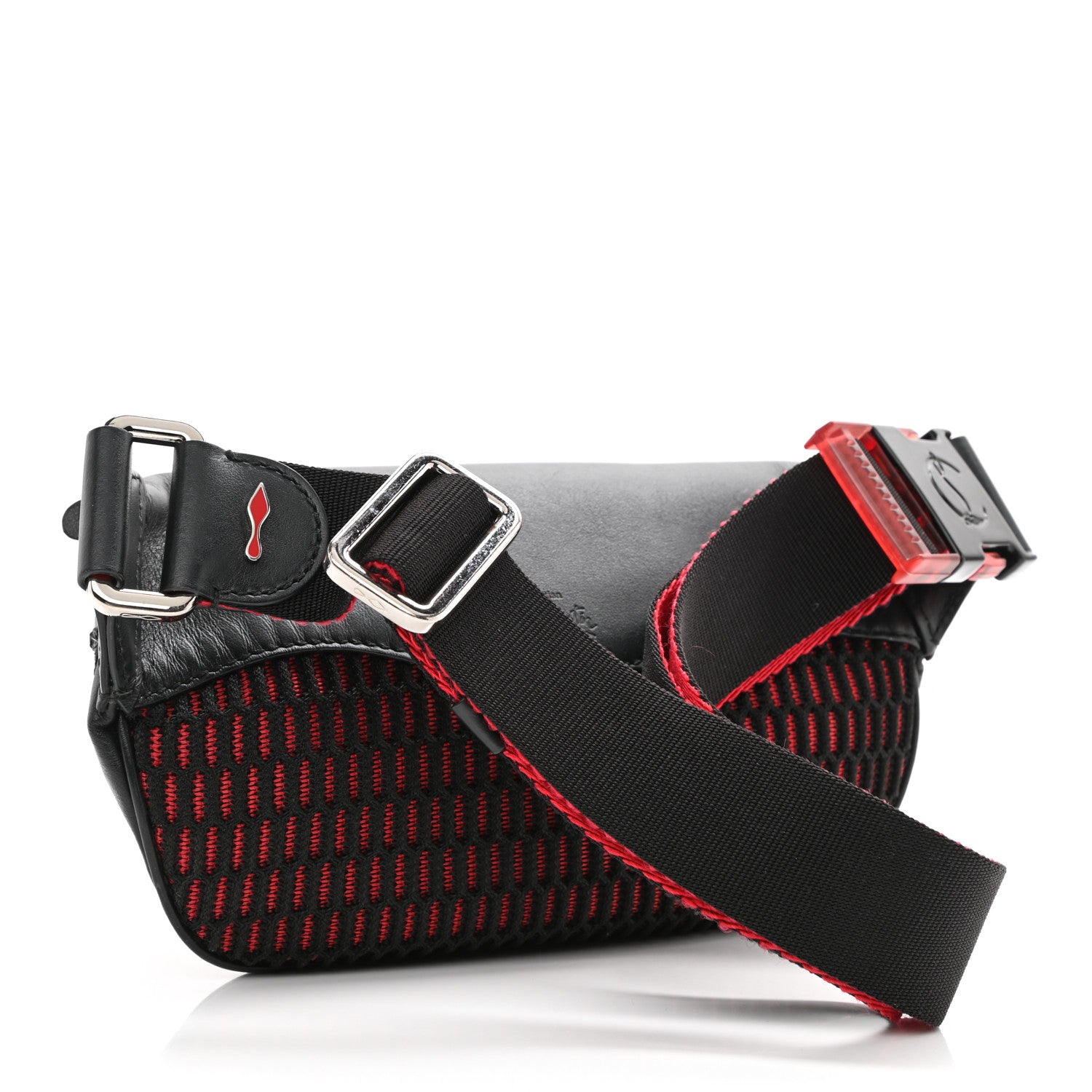 Christian Louboutin Calfskin Marie Jane Belt Bag Black 3 of 9