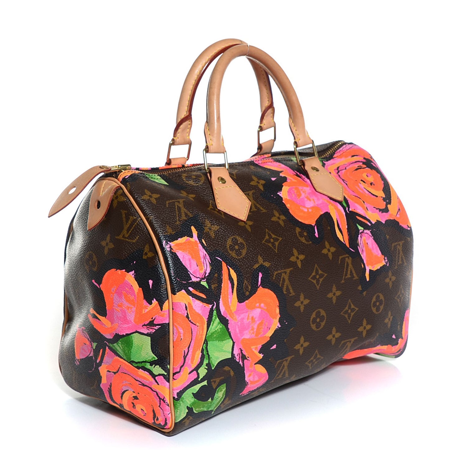 Monogram Roses Speedy 30