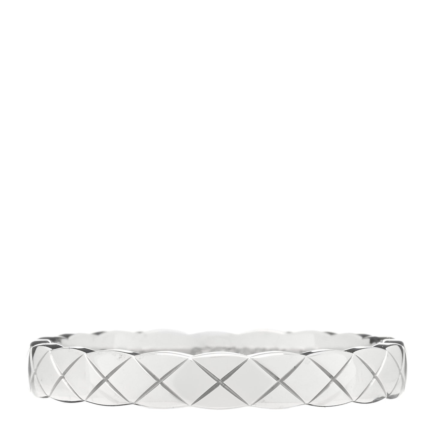 18K White Gold Mini Coco Crush Ring 58 8.25