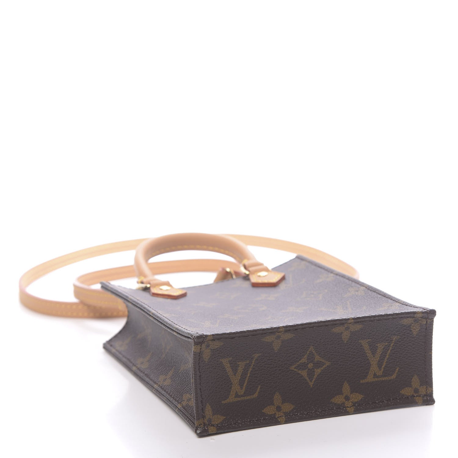 Louis Vuitton Monogram Petit Sac Plat 4 of 11