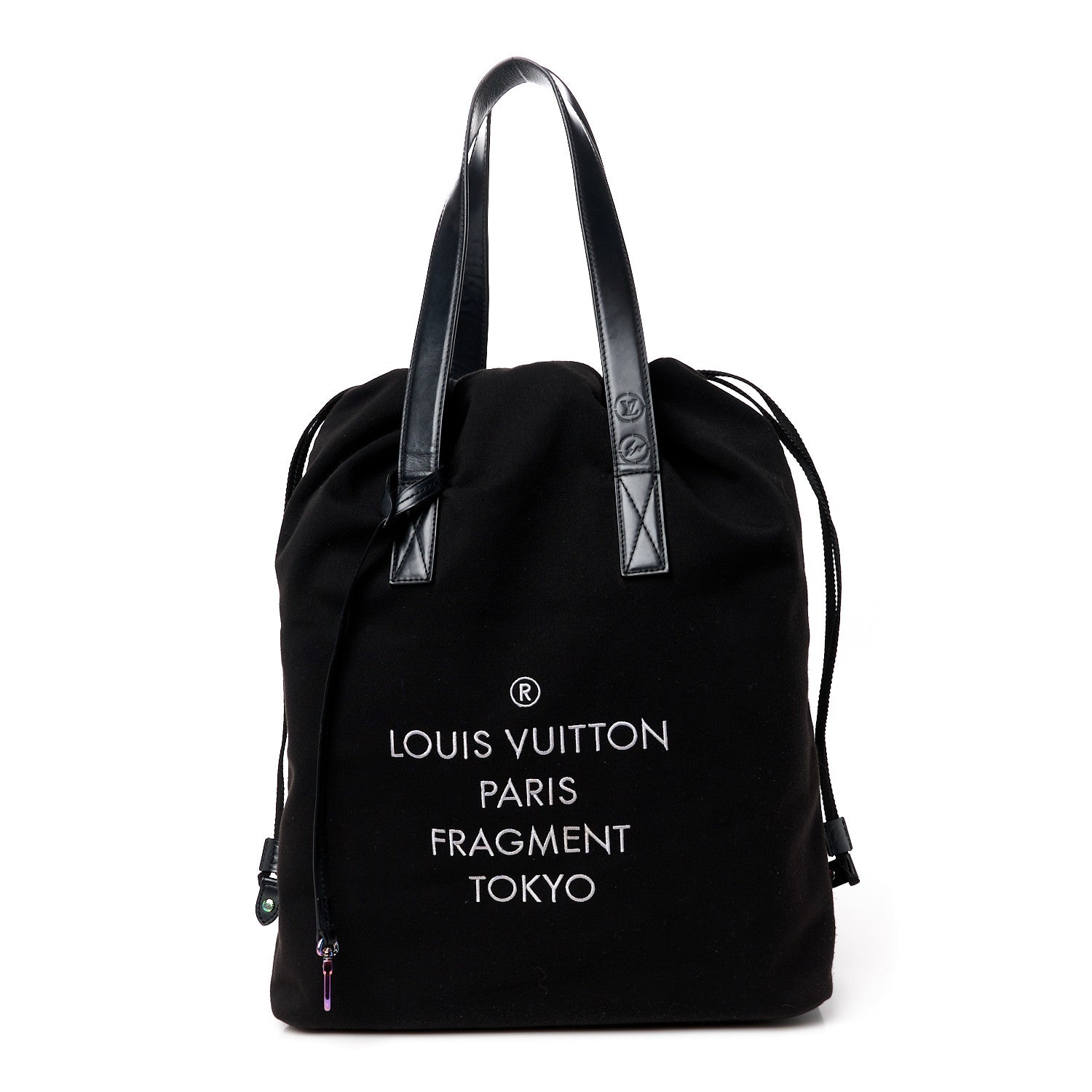 fragment x louis vuitton backpack replica Louis Vuitton Canvas Fragment Cabas Light Tote Bag Black 1537610 – FASHIONPHILE