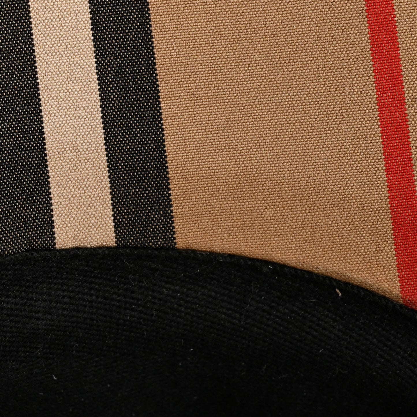 Cotton Vintage Check Monogram Baseball Hat M Archive Beige