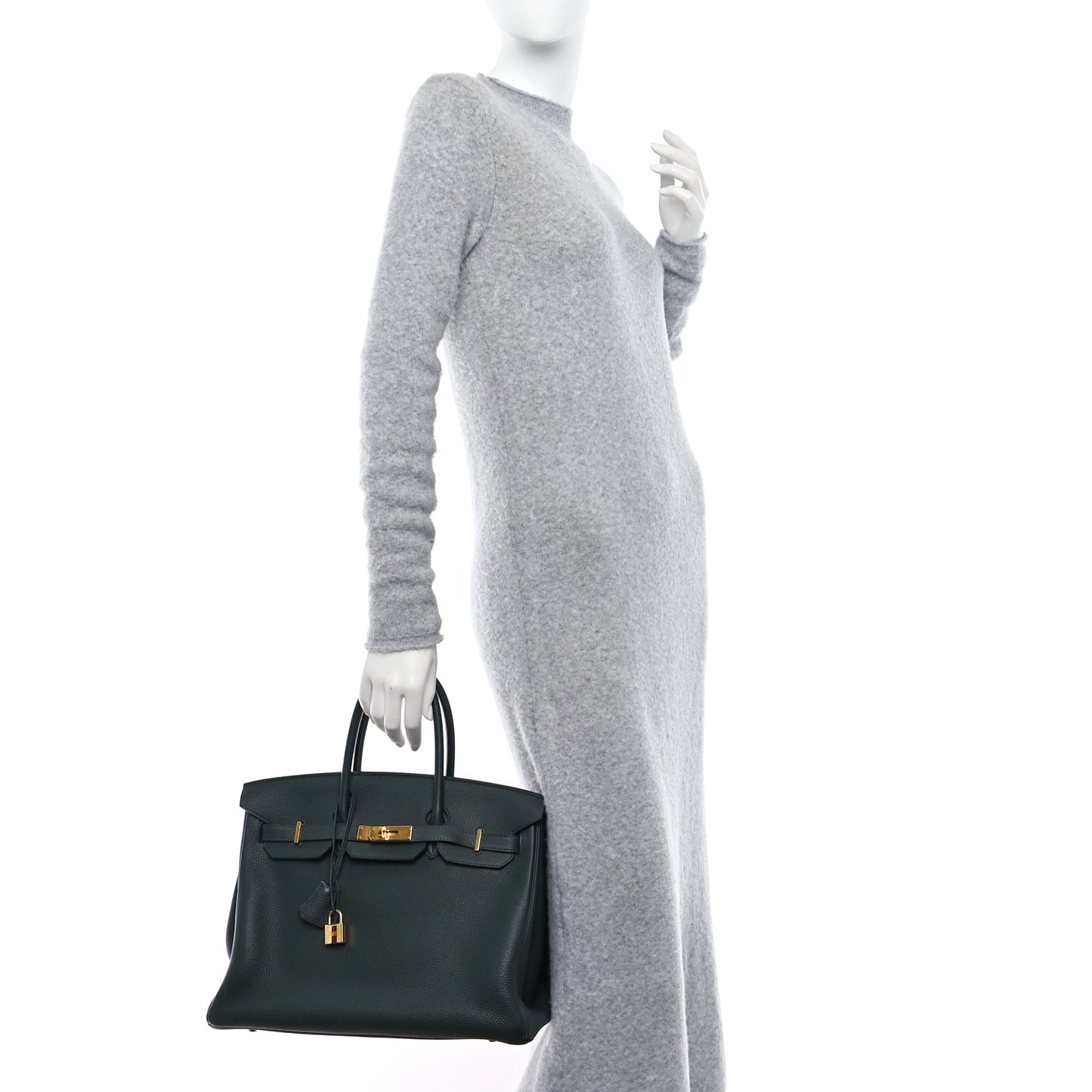 Togo BIRKIN 35 Vert Fonce