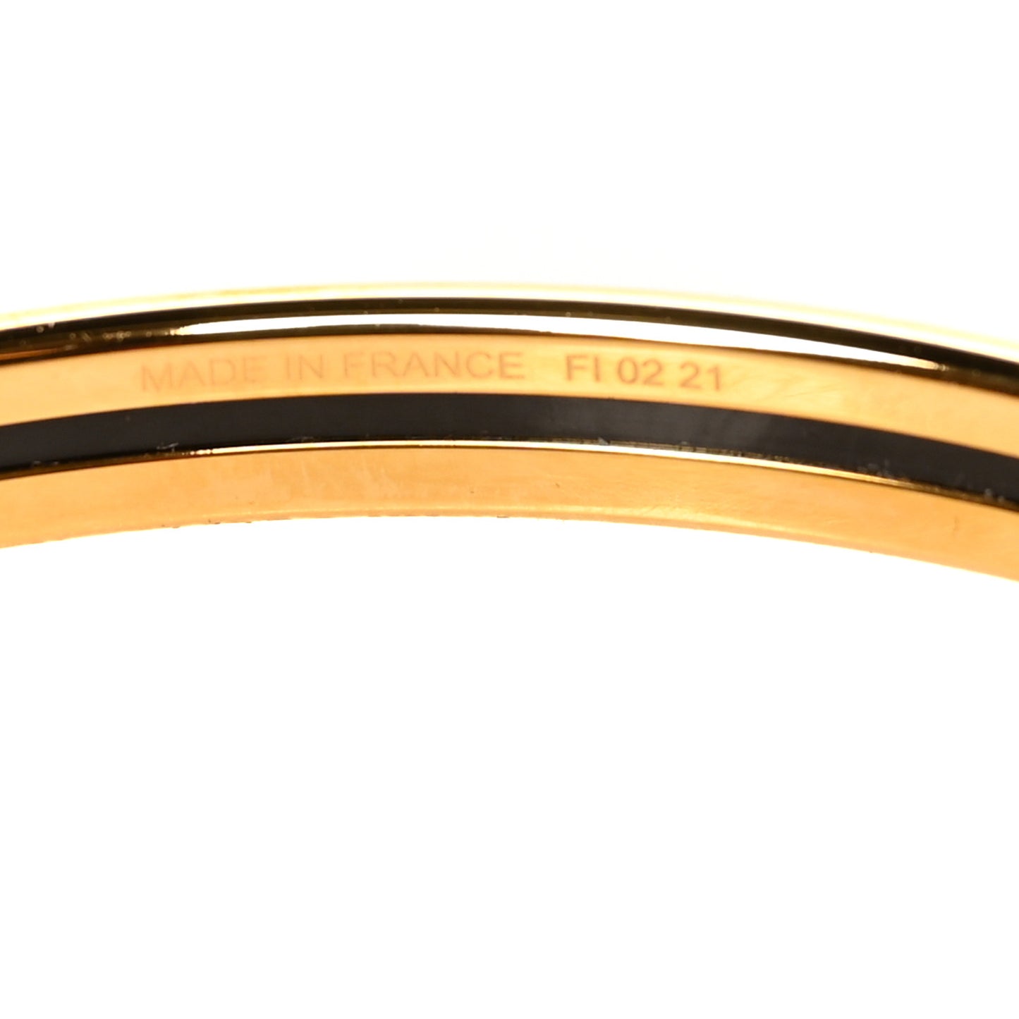 Enamel Printed Reaction En Chaines Extra Narrow Bracelet 70 Indigo Multicolor