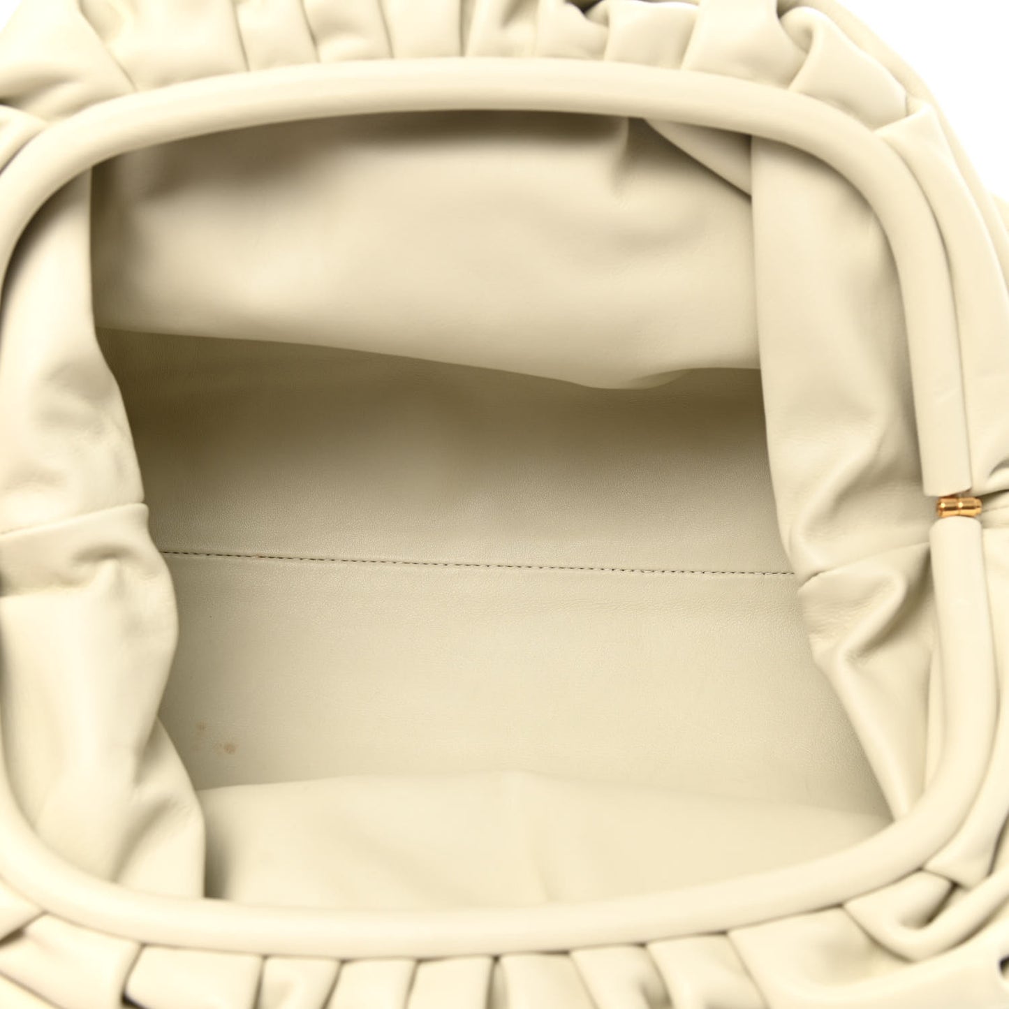 Smooth Butter Calf The Pouch Oversized Clutch Plaster