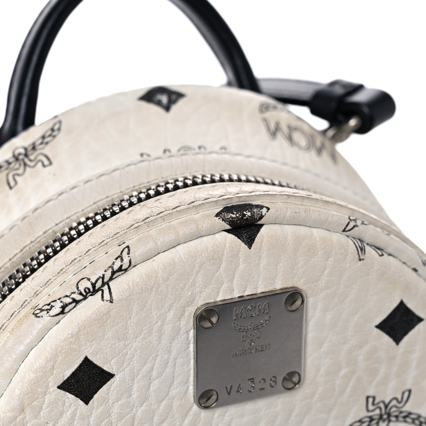 Visetos Side Stud X-Mini Stark Bebe Boo Backpack White