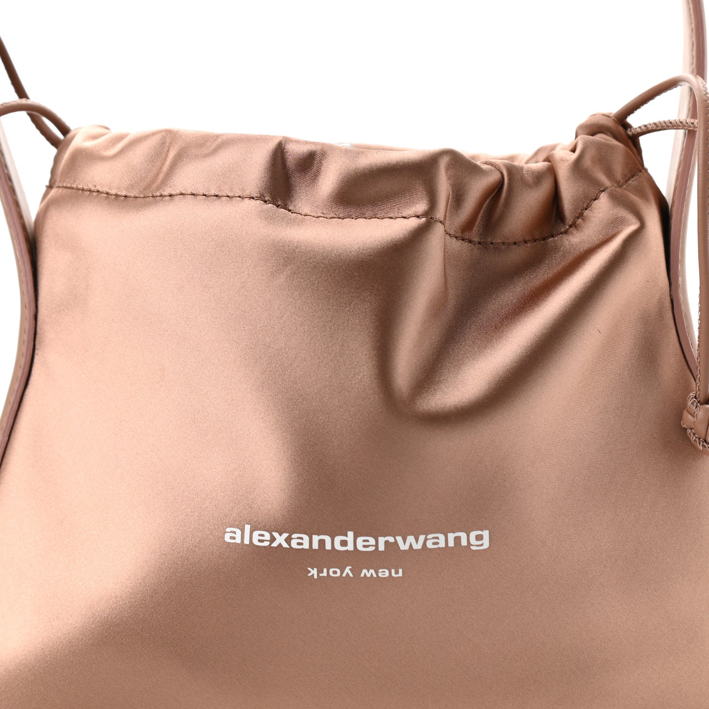 Satin Calfskin Small Ryan Bag Sandstone