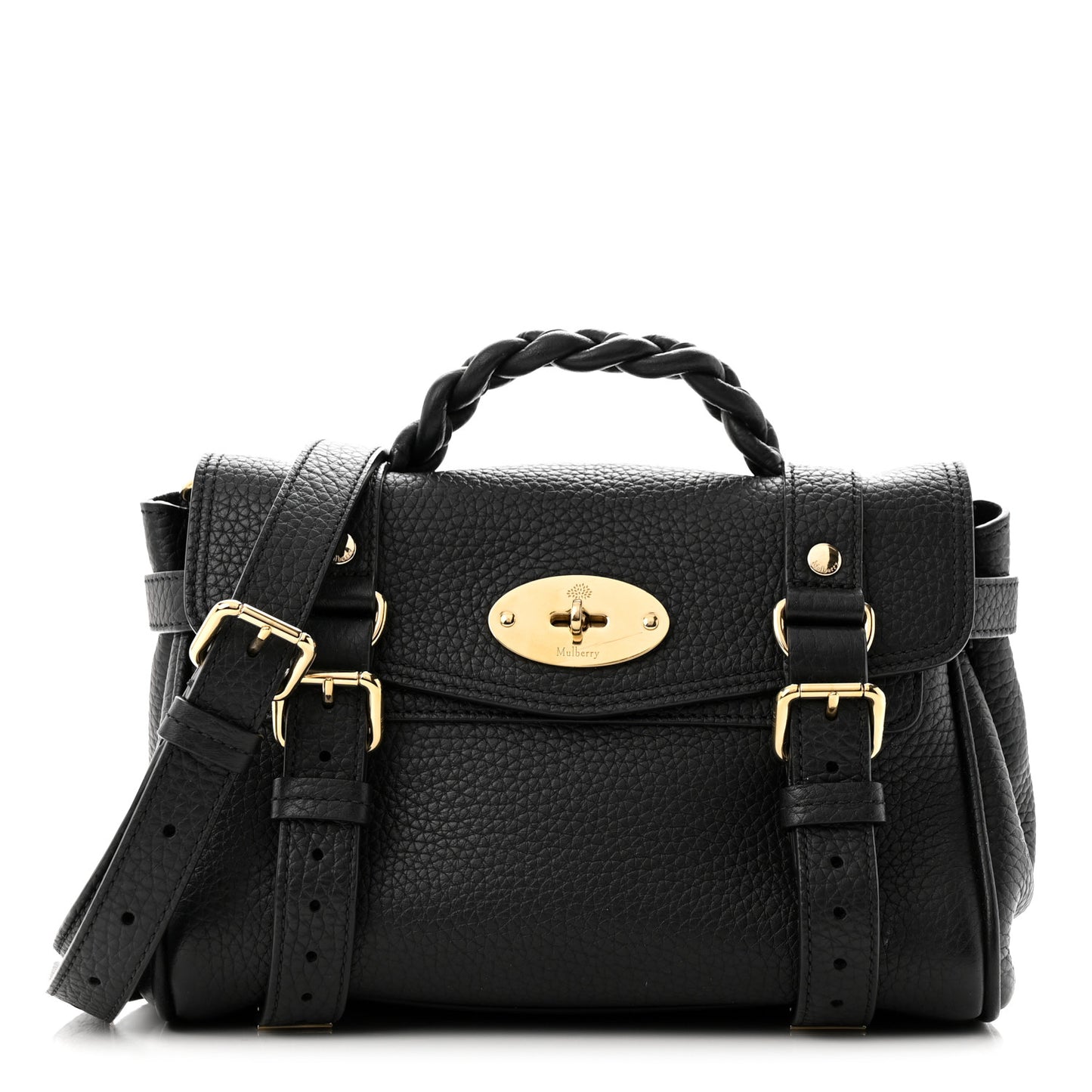 Heavy Grain Mini Alexa Black