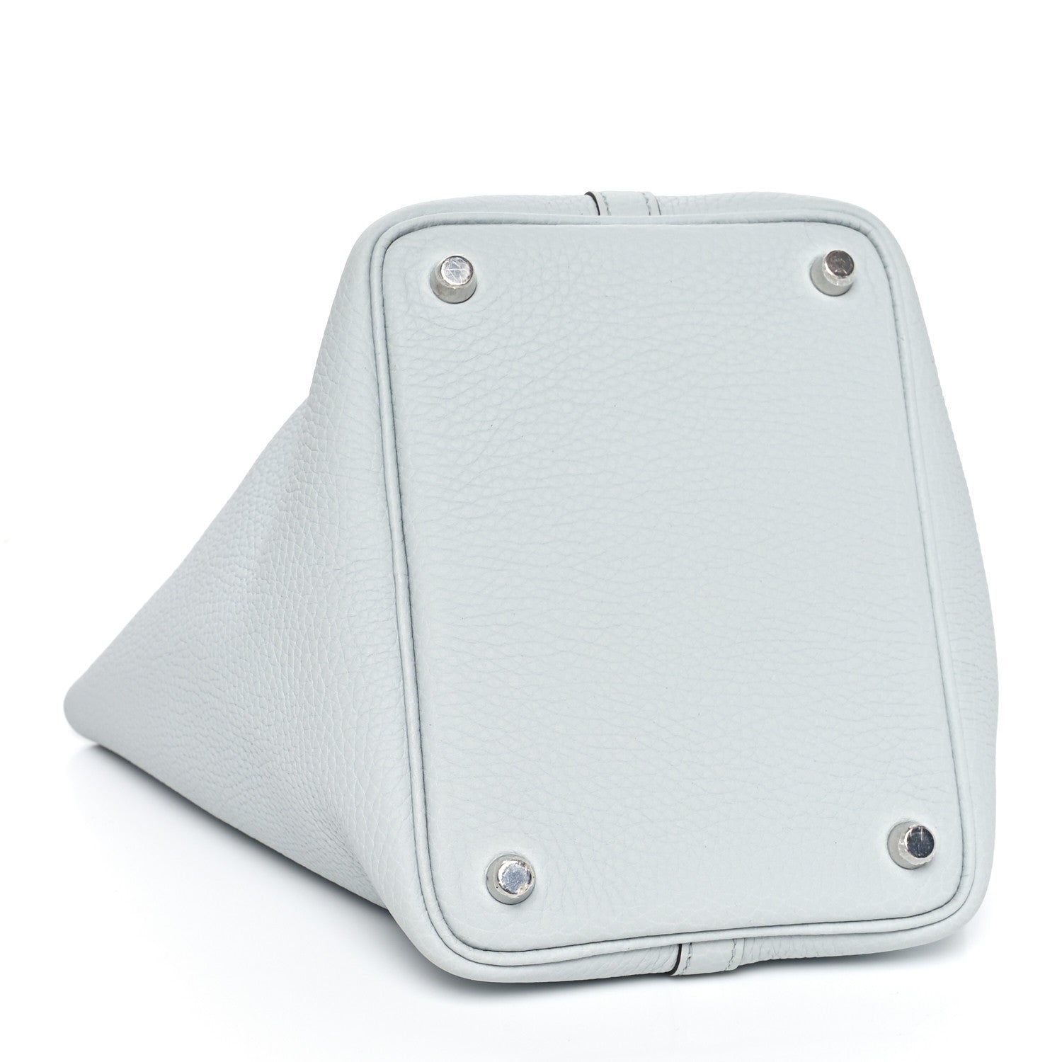 Hermes Taurillon Clemence Picotin Lock 18 PM Bleu Pale 4 of 10