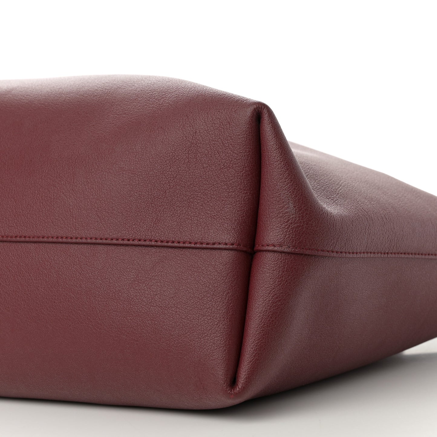 Calfskin Large Shopping Tote Palissandre