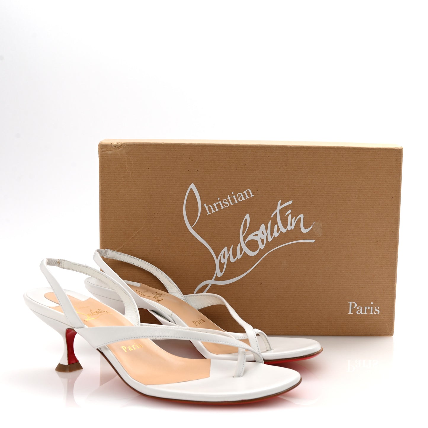 Kid Taralita 55 Thong Sandals 36.5 White