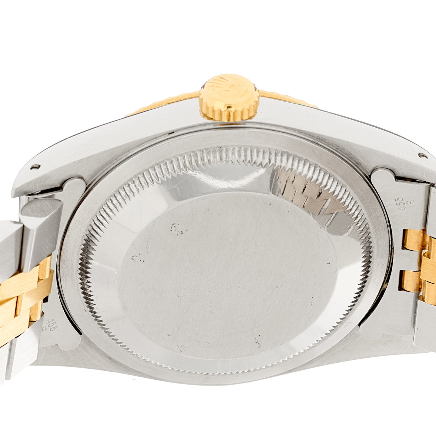 Stainless Steel 18K Yellow Gold 36mm Oyster Perpetual Datejust Watch Champagne 16233