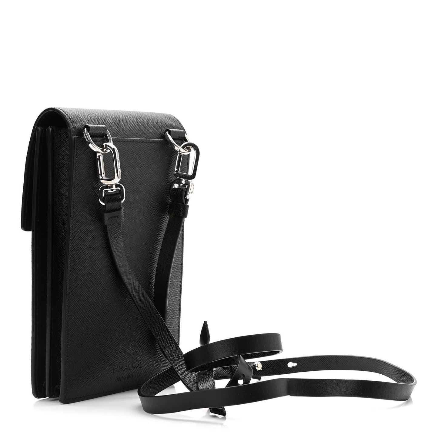Saffiano Lock Bag Black