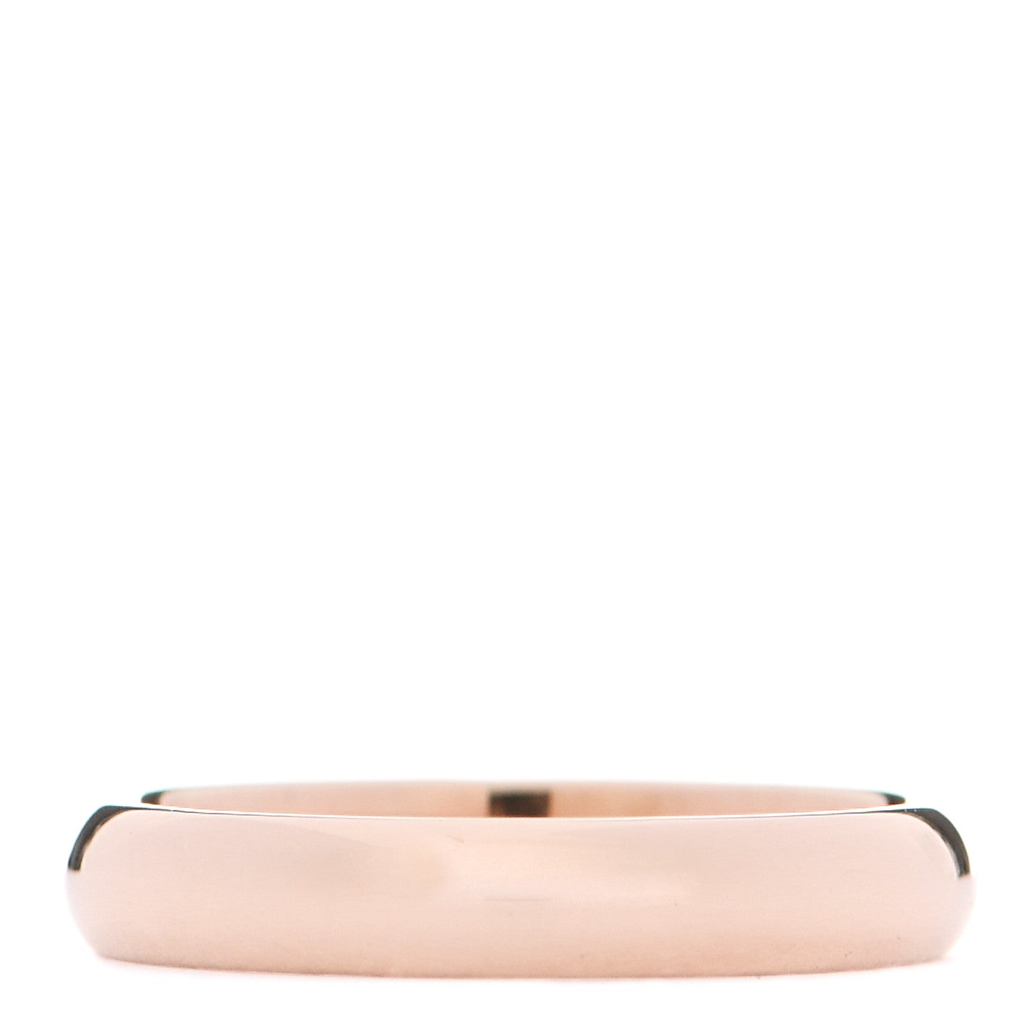 Van Cleef & Arpels 18K Rose Gold Wedding Band Ring 46 3.75 1 of 4