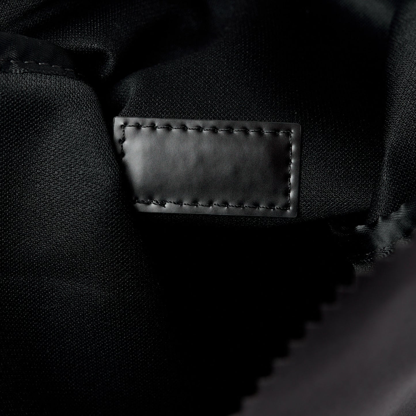 Satin Lunch Bag Clutch Black