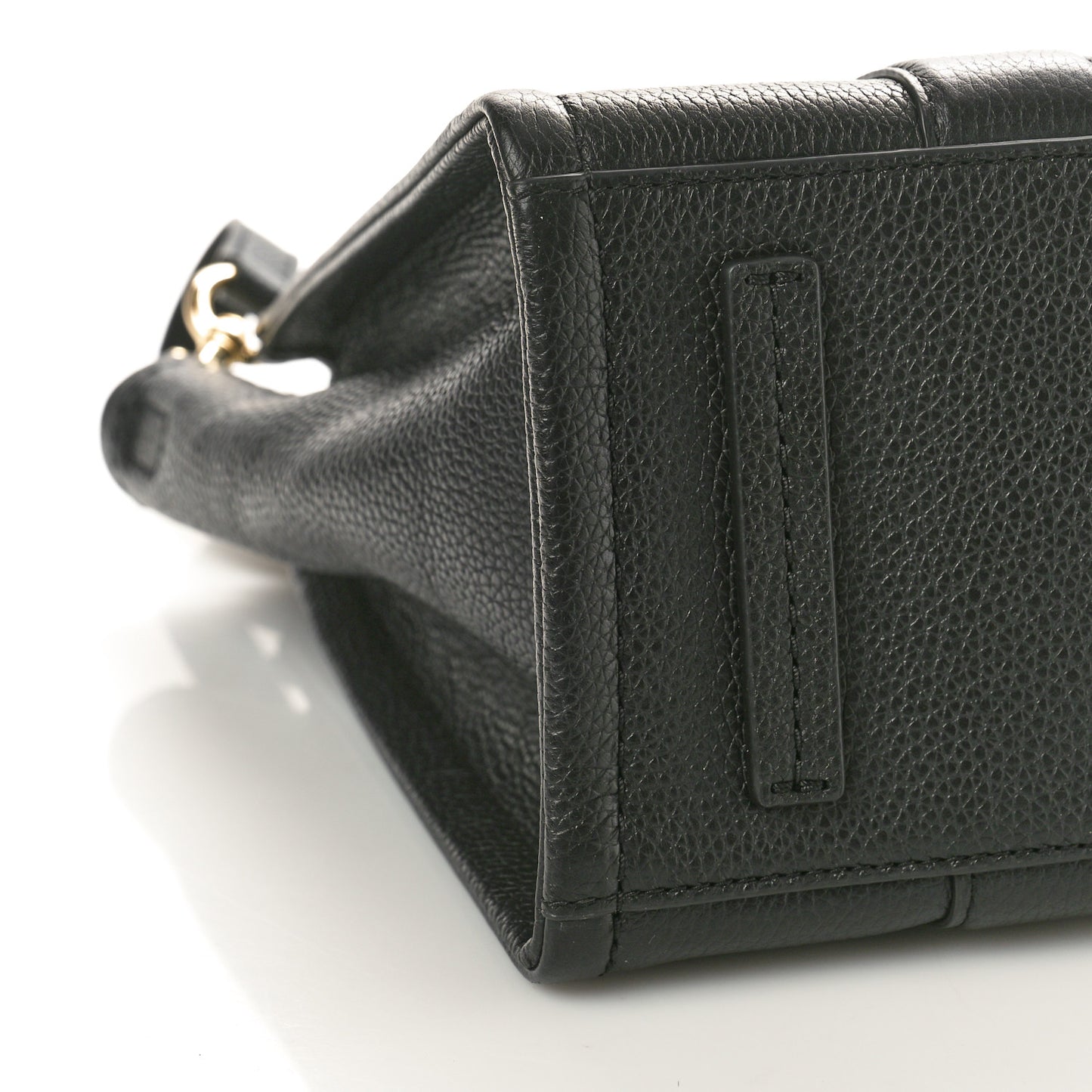 Grained Calfskin Medium The Tote Bag Black