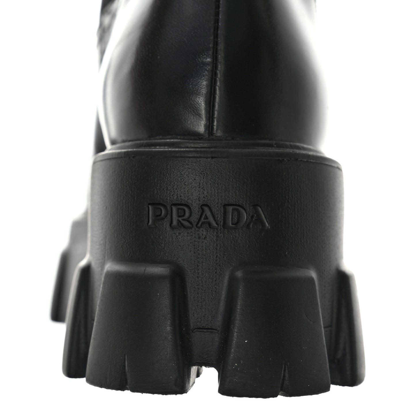 Spazzolato Rois Re-Nylon Metal Triangle Logo Monolith Pouch Pocket 55mm Tall Boots 37 Black