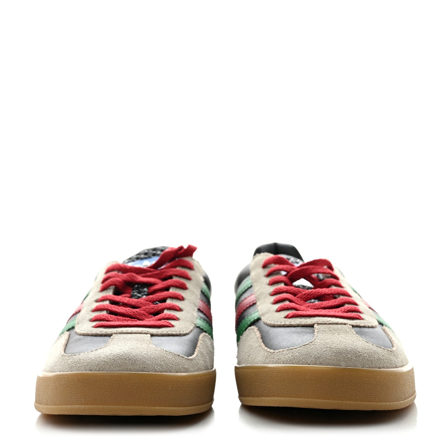 X ADIDAS Suede Madeira Demetra Mens Gazelle Sneakers 10.5 Oatmeal Black New Shamarock Hibiscus Red