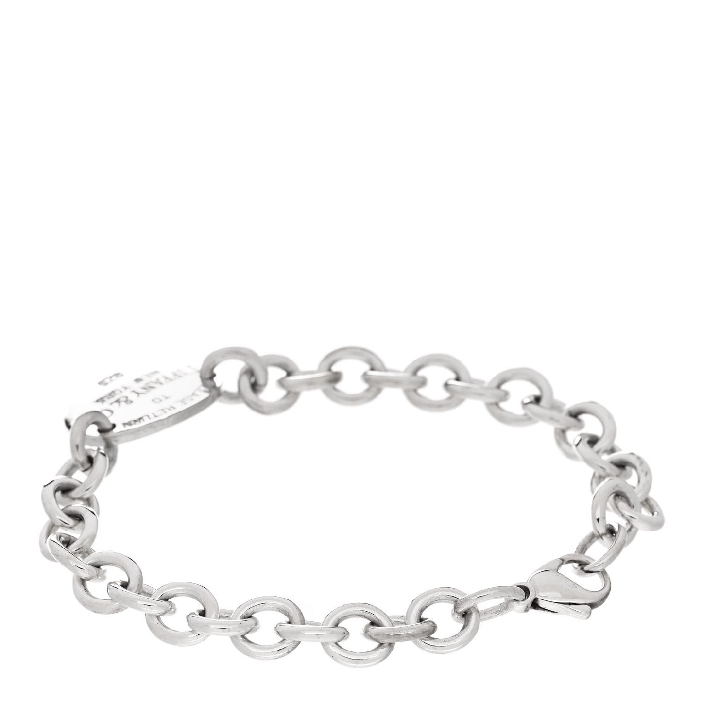 Sterling Silver Return to Tiffany Oval Tag Bracelet