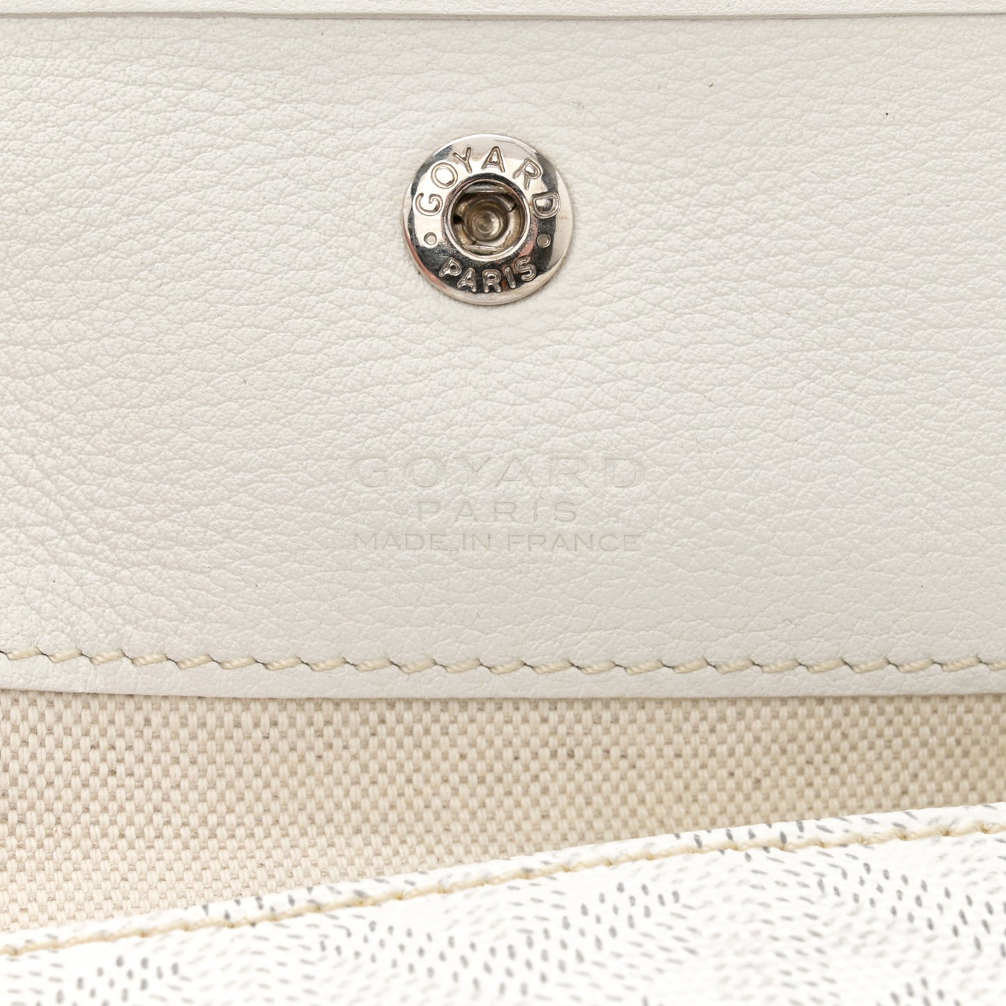 Goyardine Saint Louis PM White