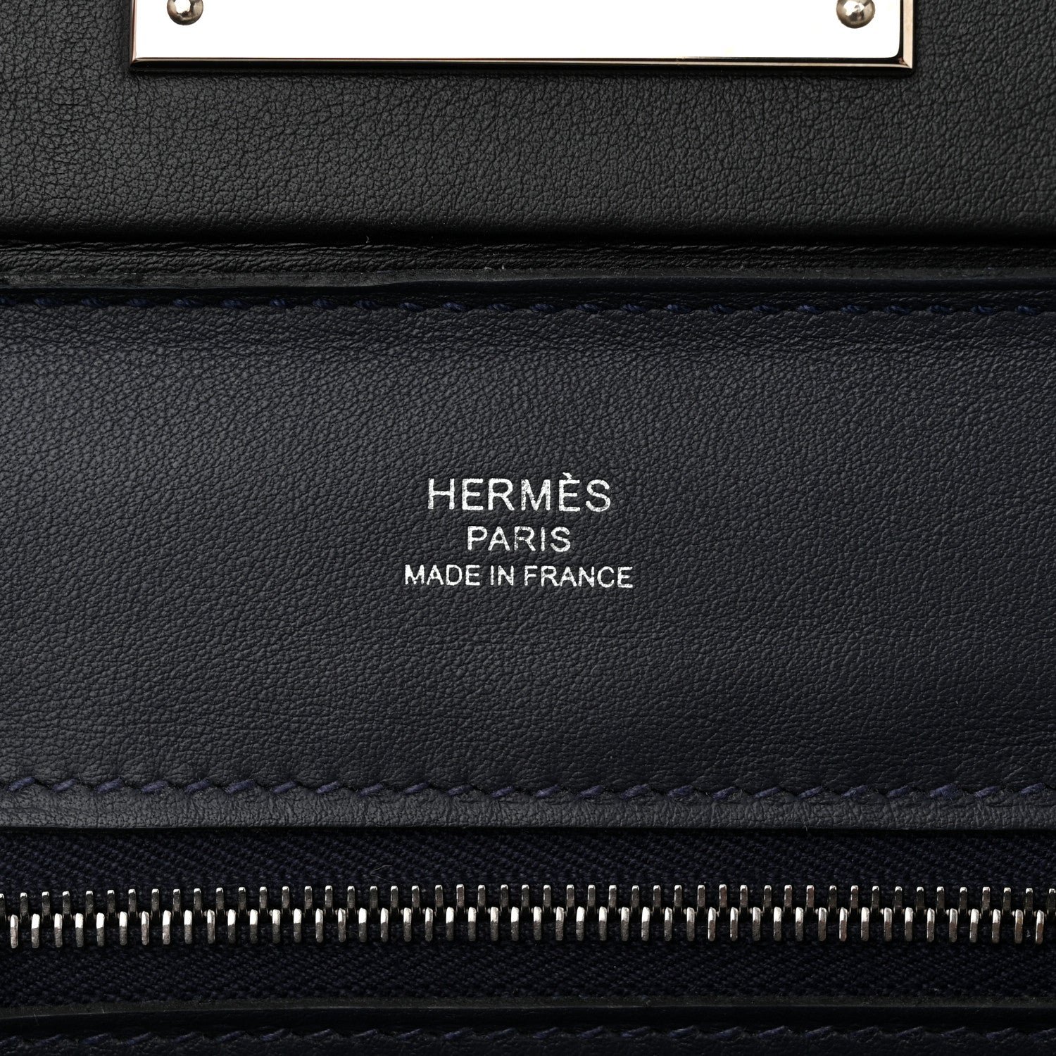 Hermes Evercolor Swift Verso 24/24 21 Bleu Nuit Black Caban Bleu France 6 of 11