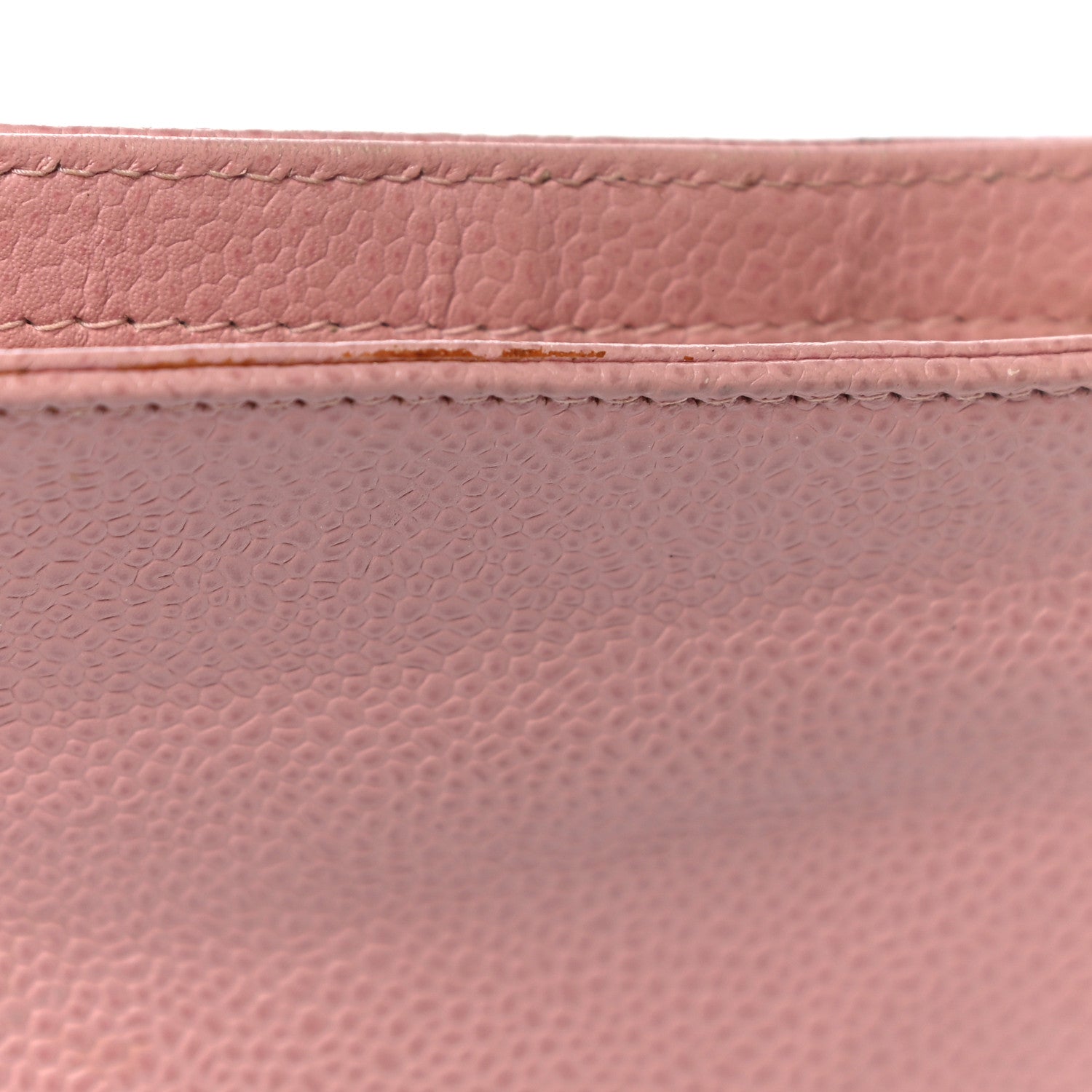 Chanel Caviar Timeless CC Cosmetic Pouch Light Pink 16 of 19