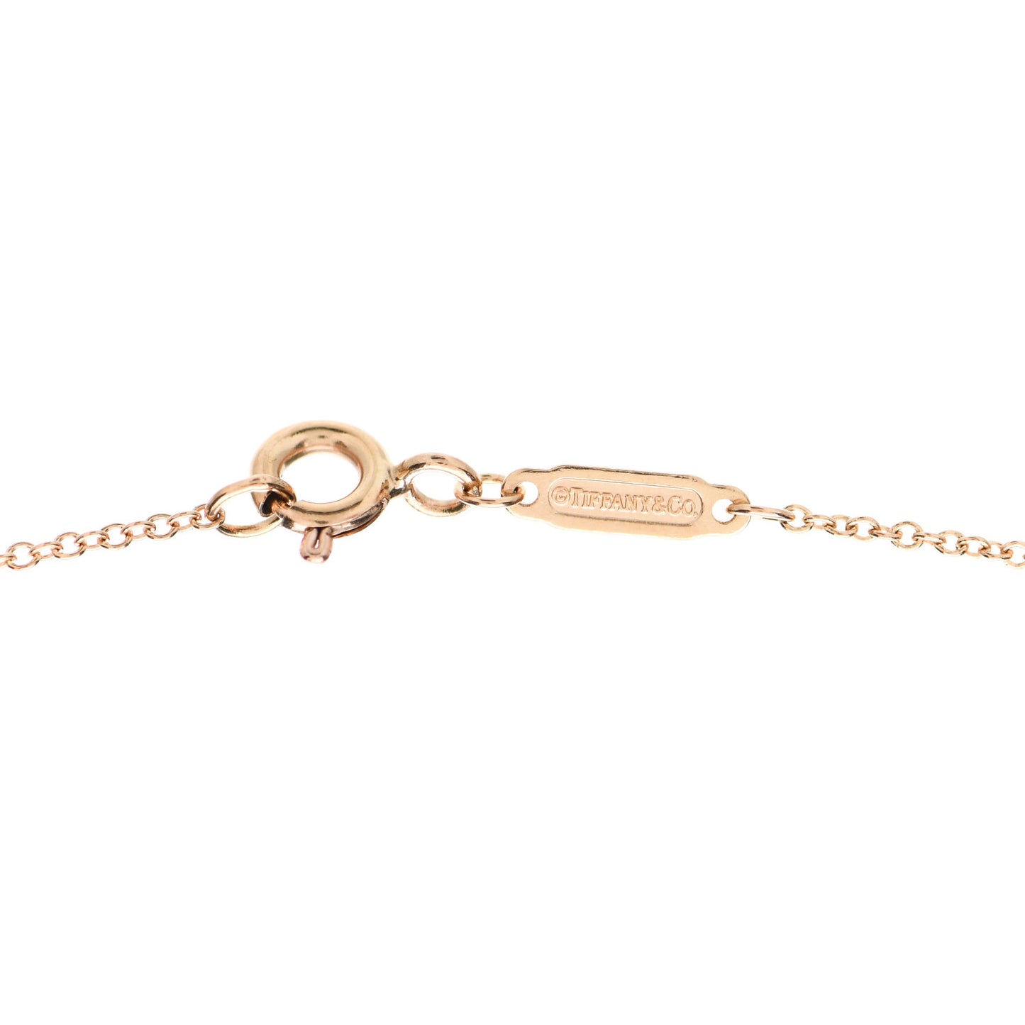 18K Rose Gold Lock and Key Pendant Necklace