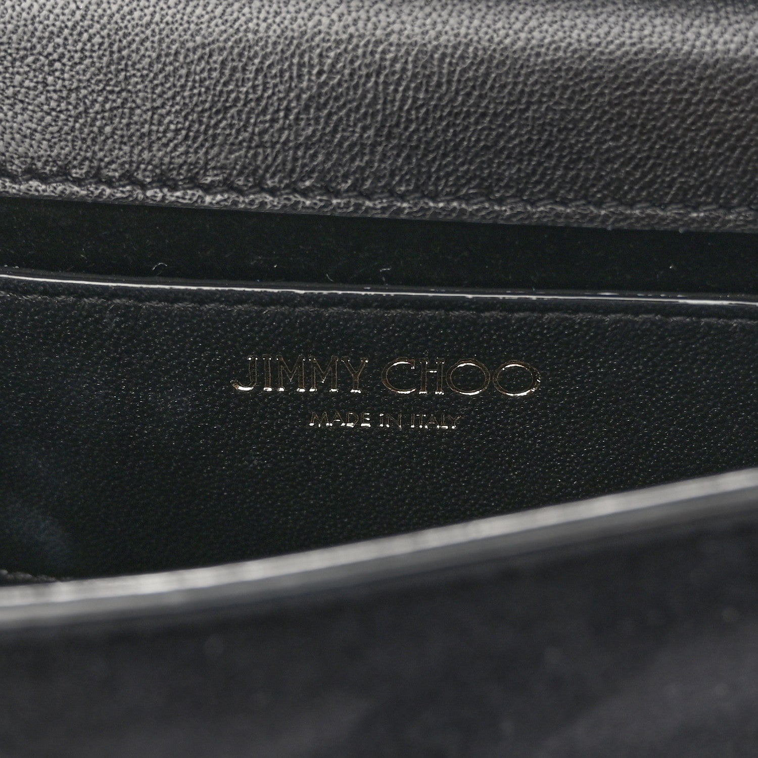 Jimmy Choo Suede Varenne Chain Clutch Black 6 of 11
