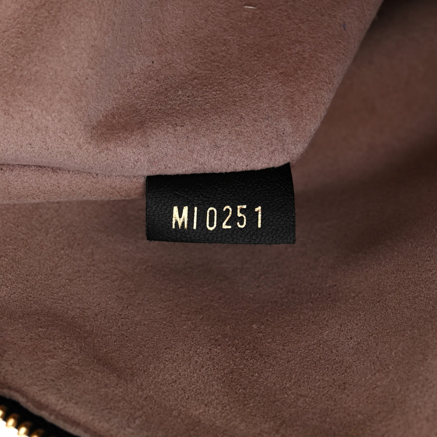 Louis Vuitton Lambskin Embossed Monogram Coussin PM Black 9 of 16