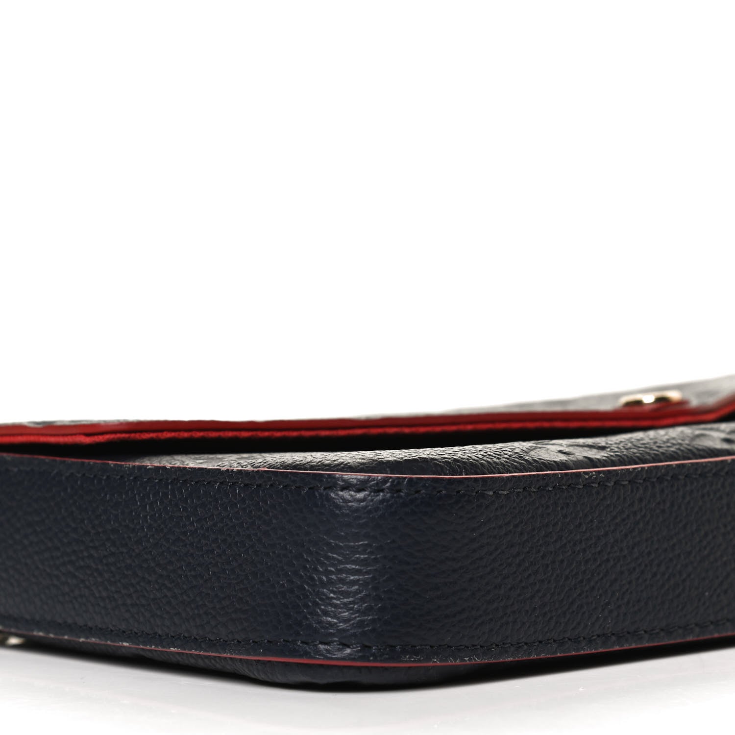 Louis Vuitton Empreinte Pochette Felicie Chain Wallet Marine Rouge 9 of 12