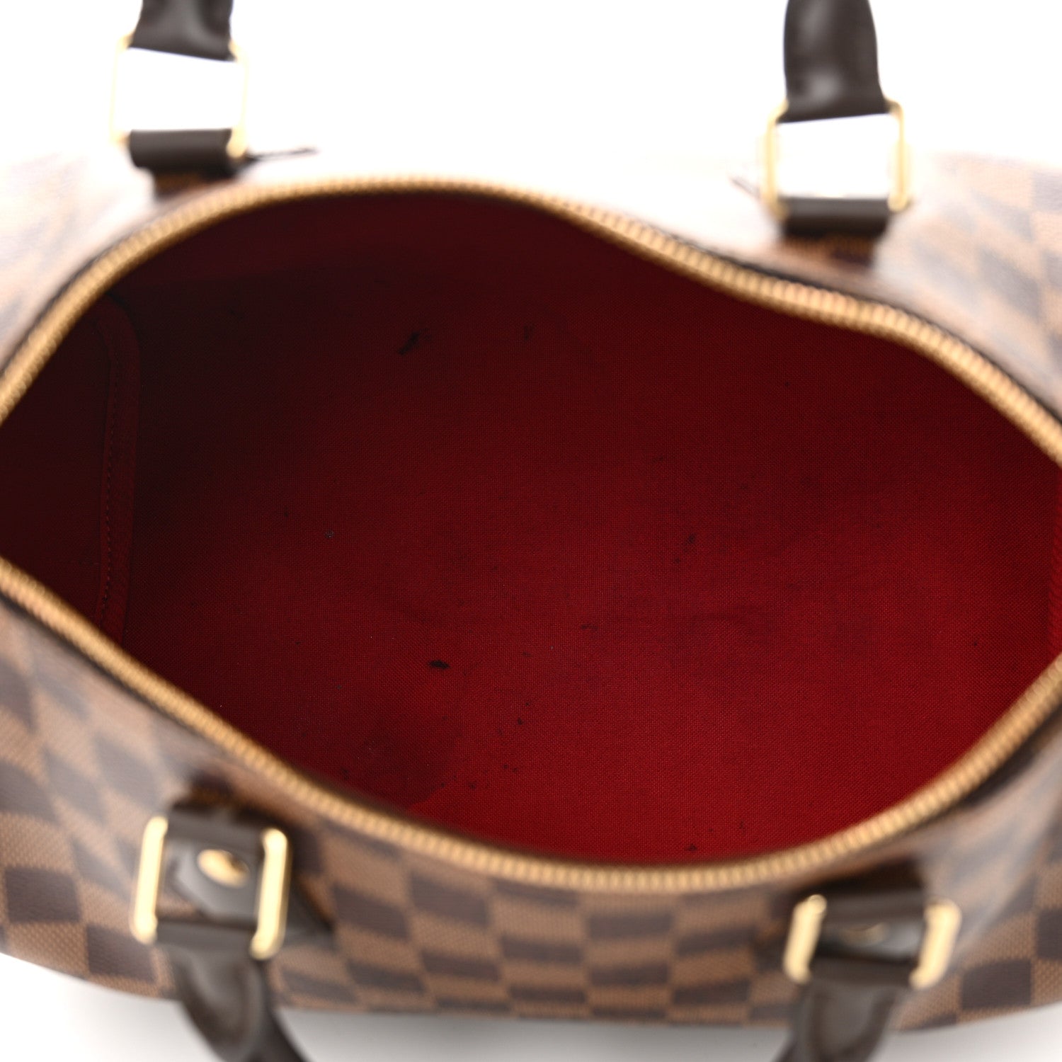 Louis Vuitton Damier Ebene Speedy Bandouliere 30 5 of 13