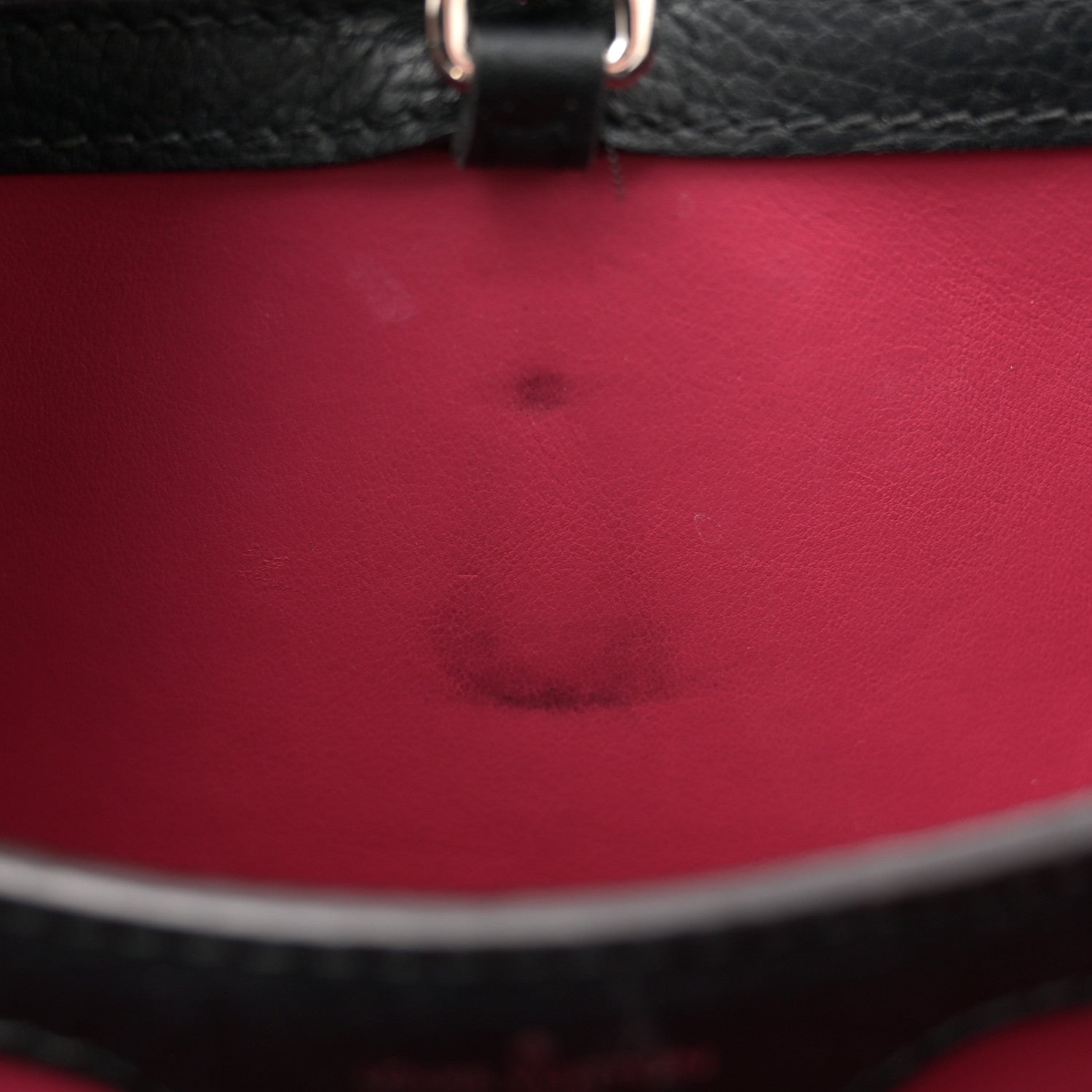 Louis Vuitton Taurillon Capucines BB Black 10 of 10
