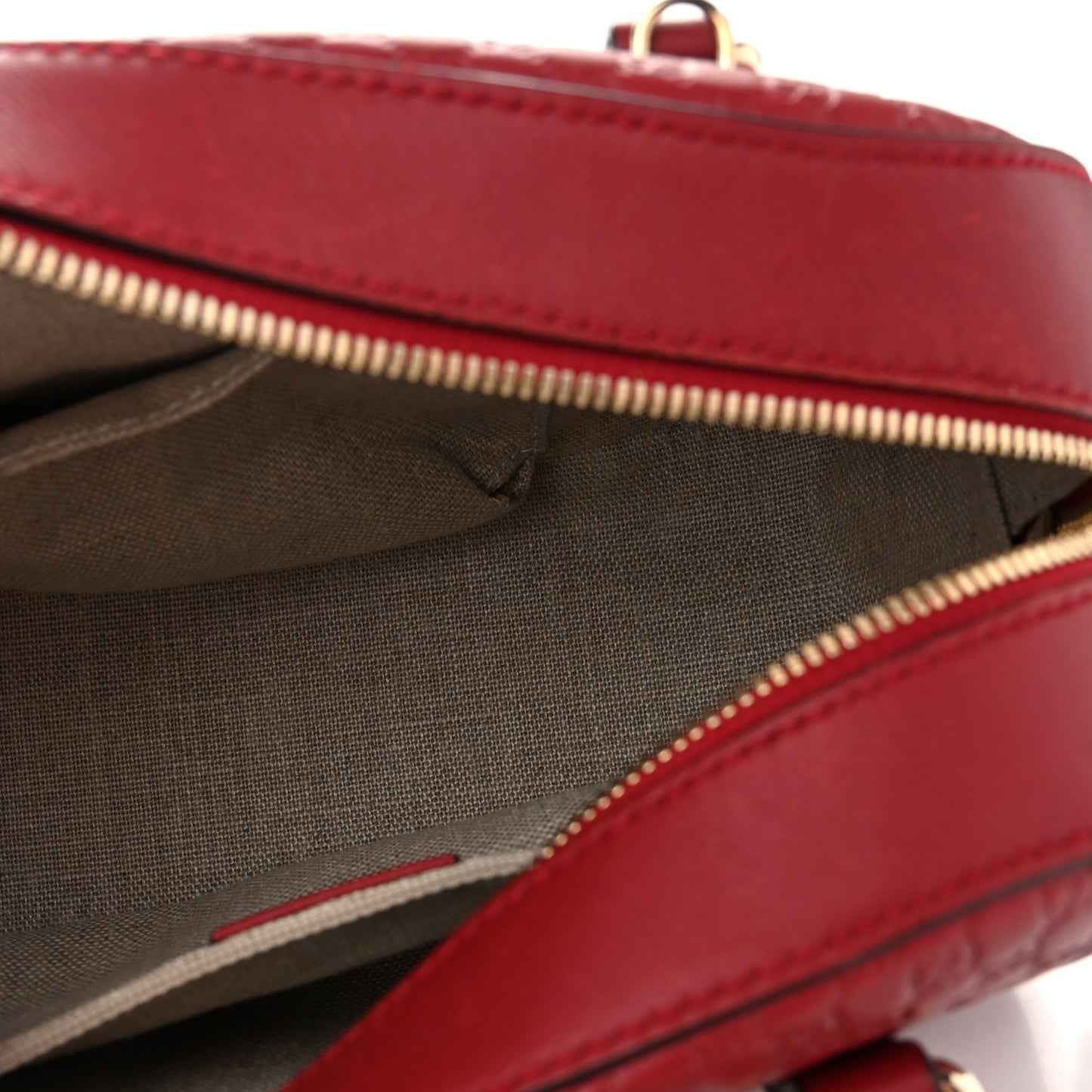 Microguccissima Small Crossbody Bag Rosso