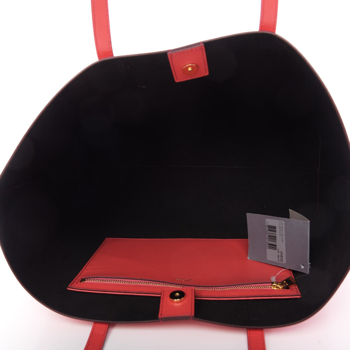 Saffiano Medium T Tote Red