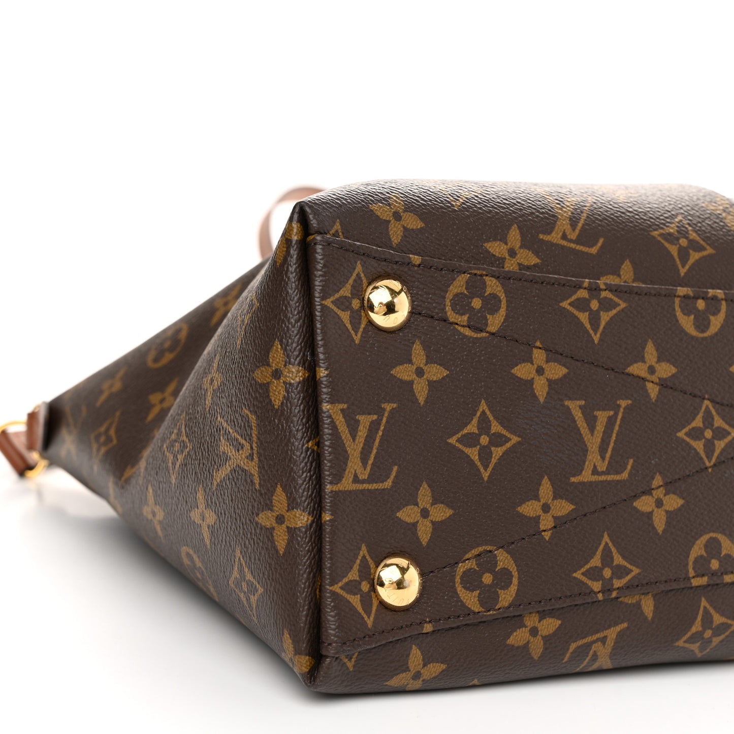 Monogram V Tote MM Black