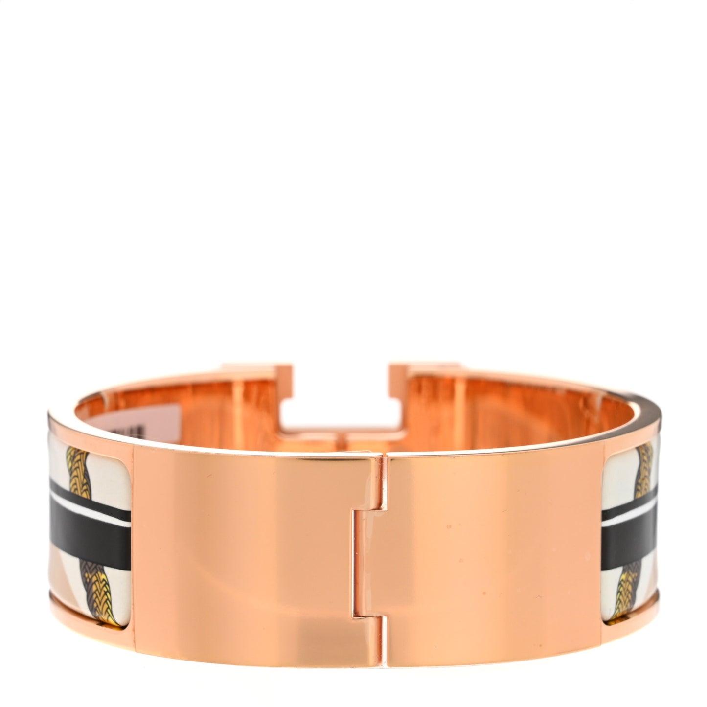 Enamel Wide Print Cliquetis Clic Clac H Bracelet GM Songe Nuit