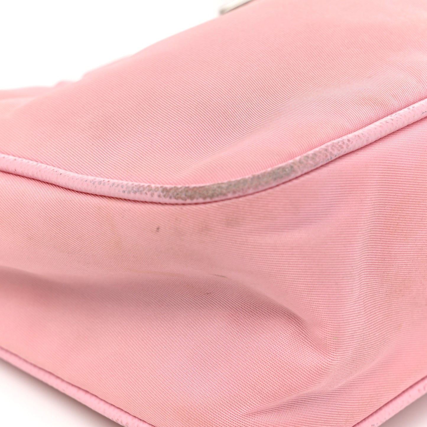Re-Nylon Saffiano Mini Re-Edition 2005 Bag Rosa