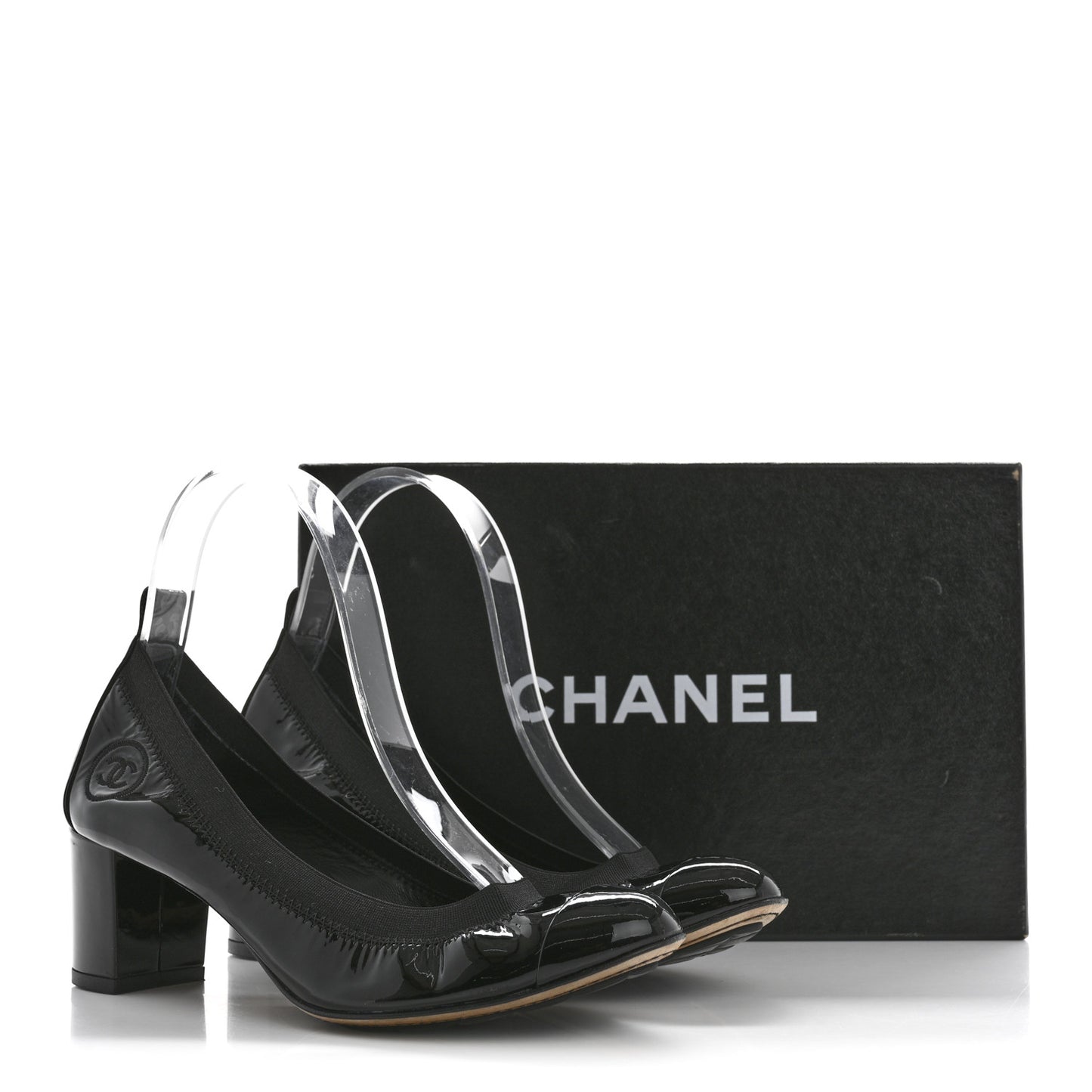 Patent CC Elastic Stretch Pumps 38 Black