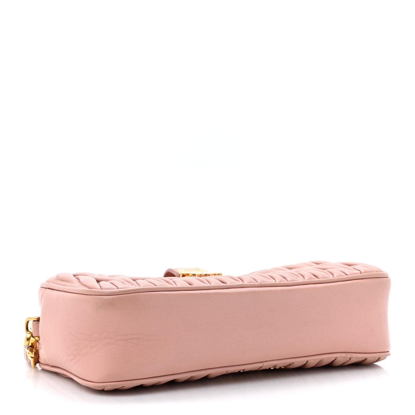 Nappa Matelasse Crossbody Bag Orchidea