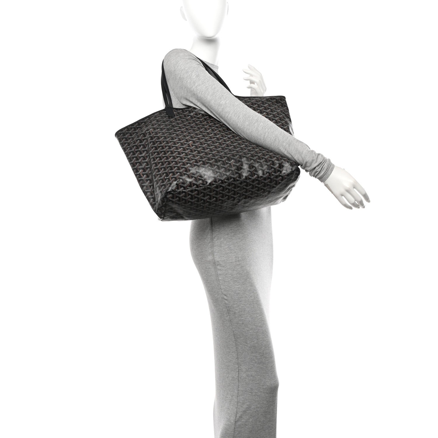 Goyard Goyardine Saint Louis GM Black 2 of 15
