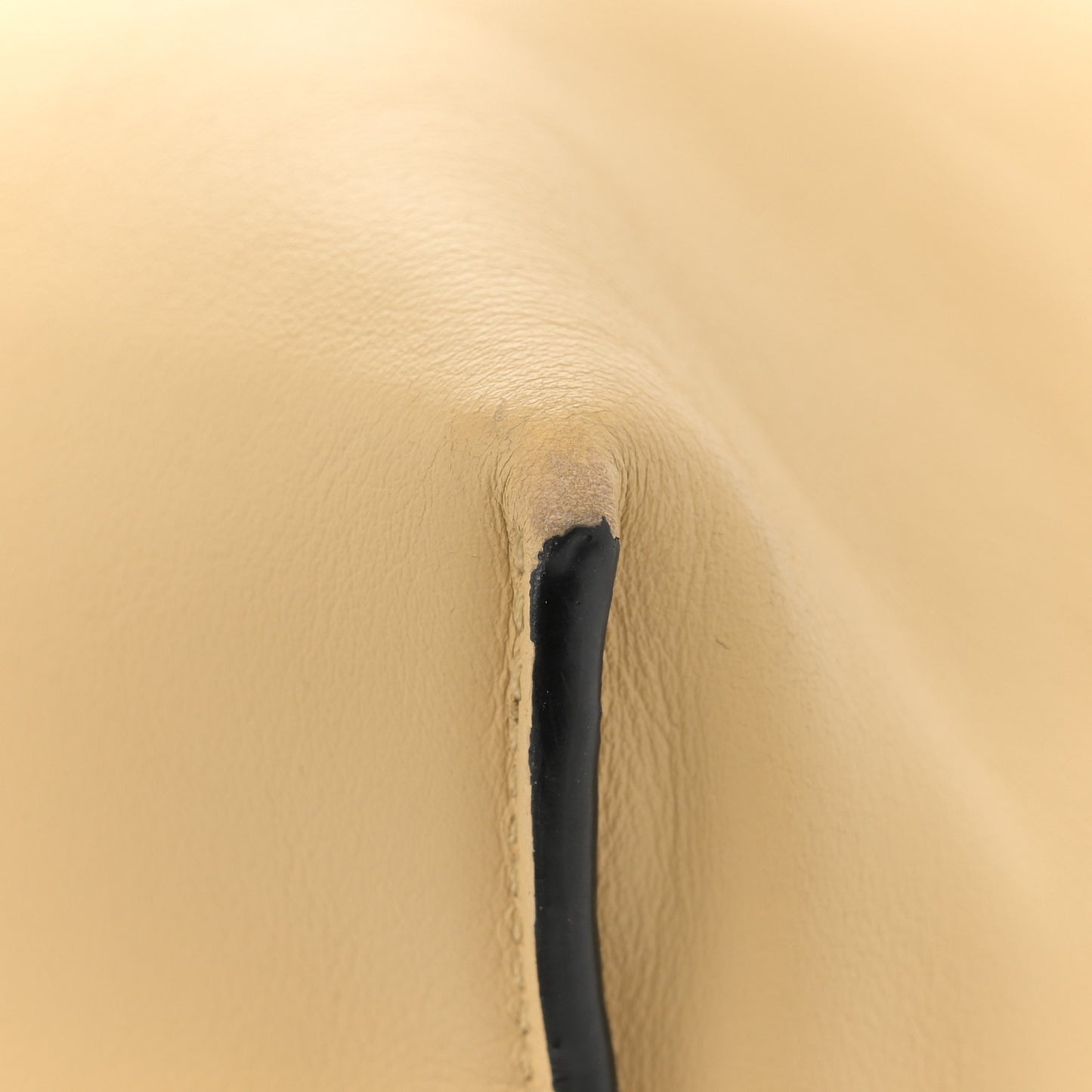 Nappa Flamenco Knot Clutch Dark Butter