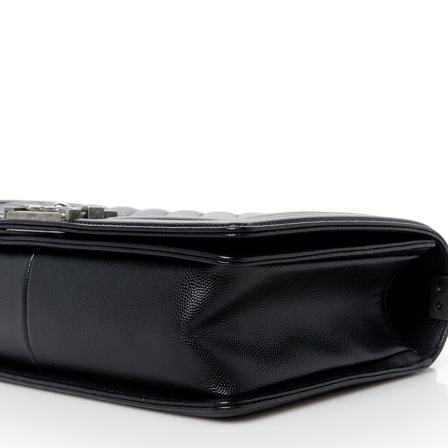 Caviar Quilted New Medium Boy Flap Black