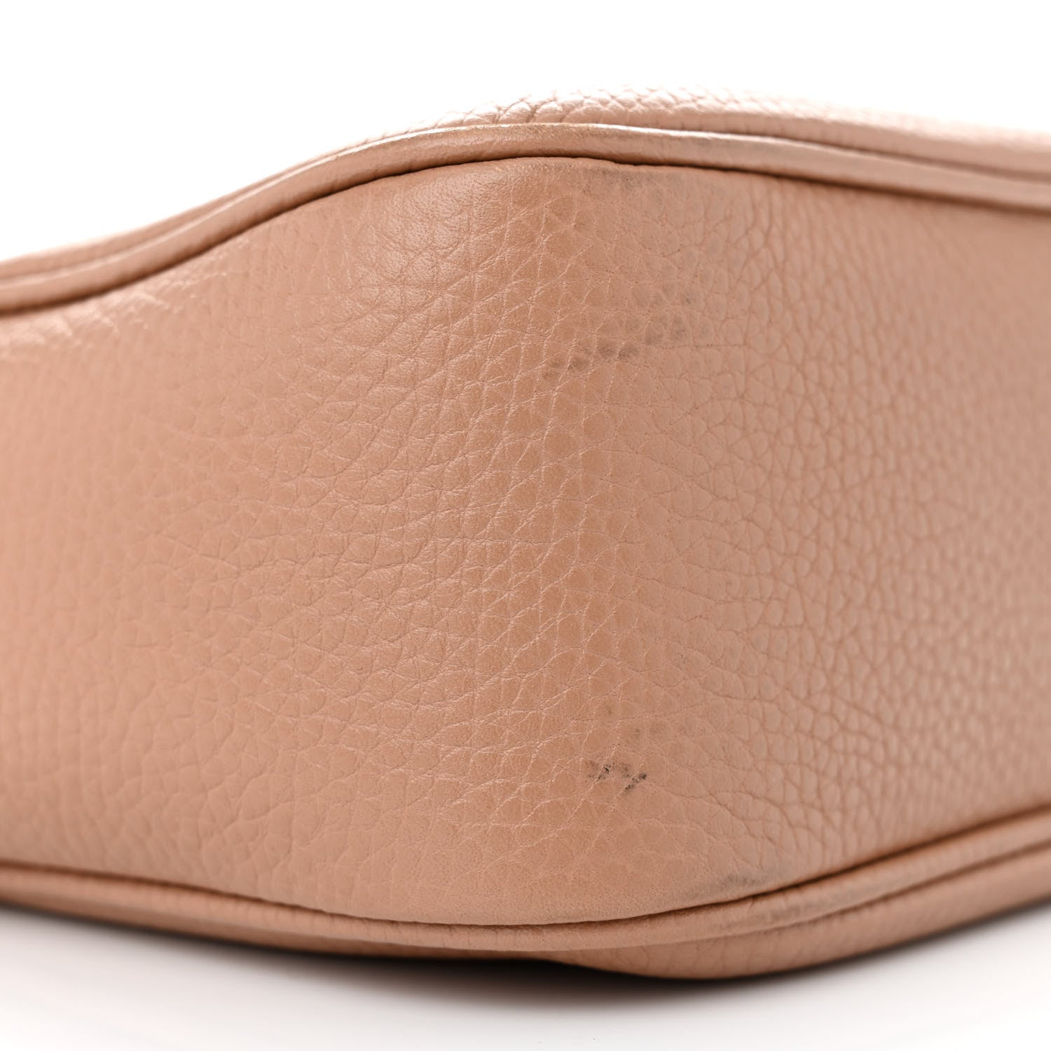 Gucci Pebbled Calfskin Small Soho Disco Bag Camelia 10 of 14