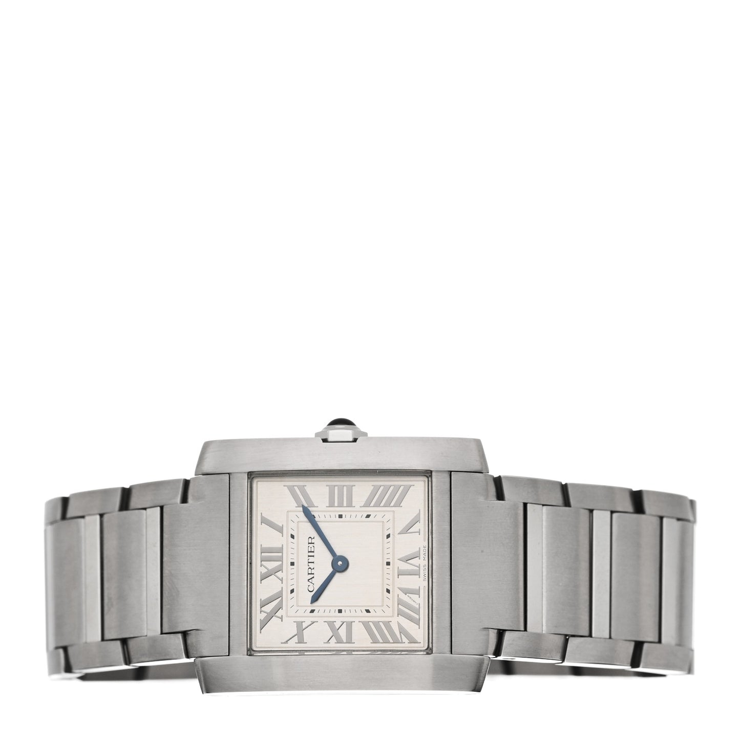Stainless Steel 27mm Tank Francaise Quartz Watch