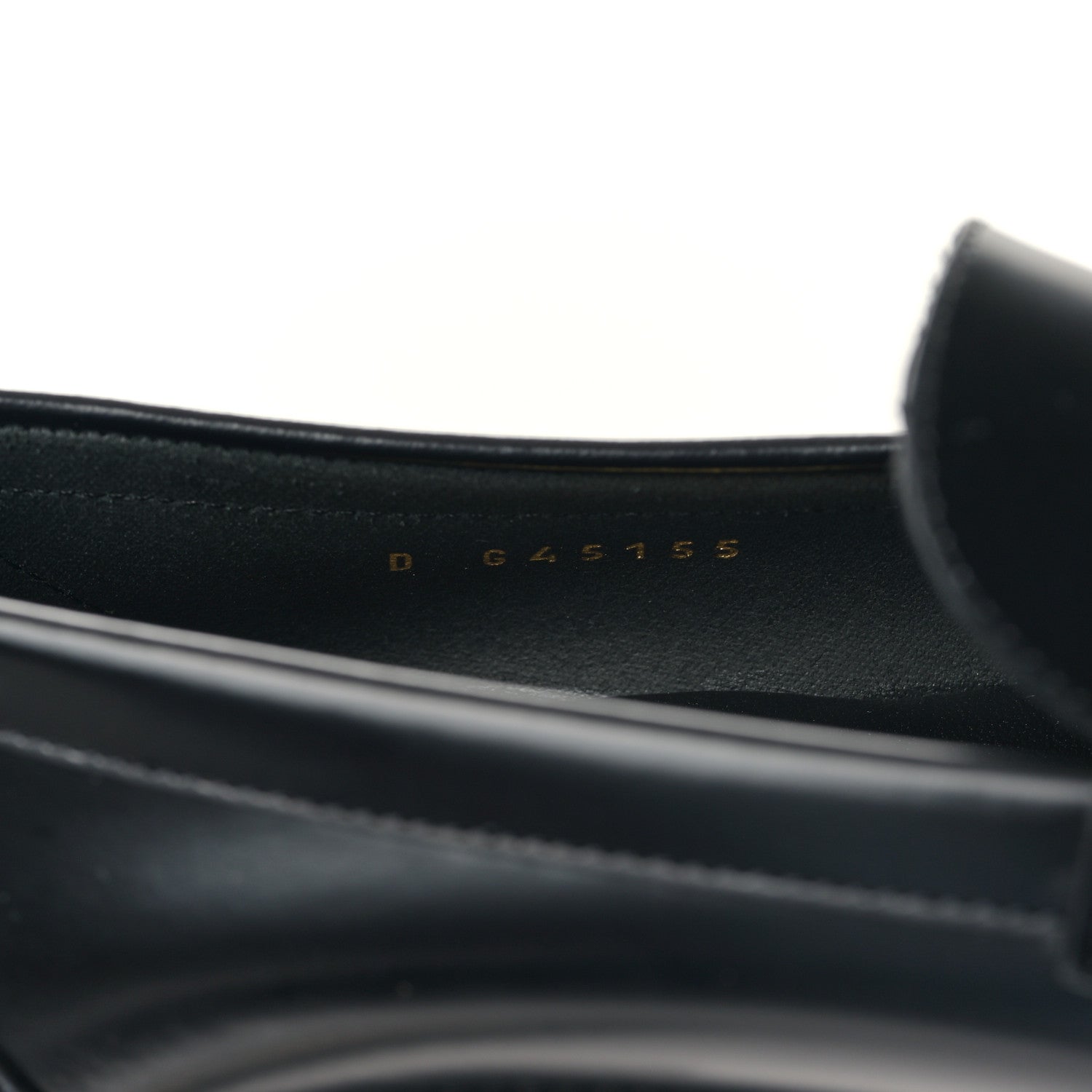 Chanel Shiny Calfskin CC Loafers 37 Black White 8 of 8