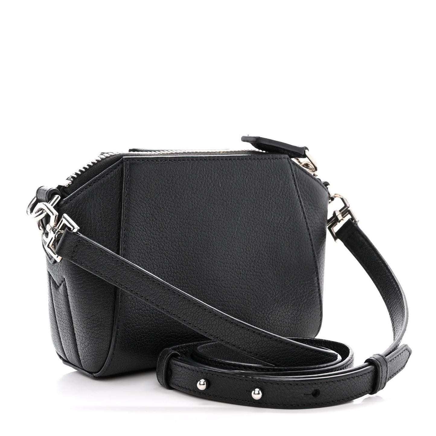 Sugar Goatskin Nano Antigona Black